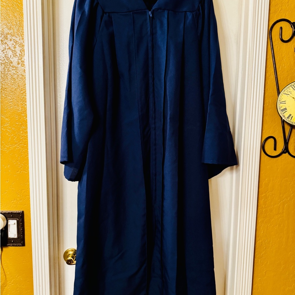 Classic Navy Blue Gown
